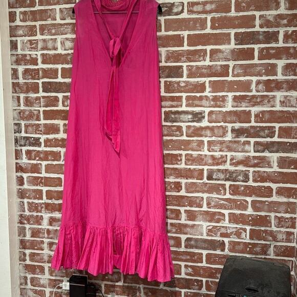 Maggie Marilyn Floating On The Clouds Dress Pink Size 4 Womens Preowned - Picture 1 of 7